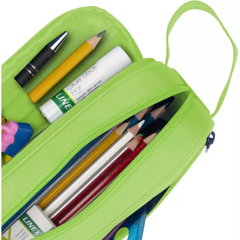 Astuccio morbido Oxford 400183525 verde 220x70x90 mm