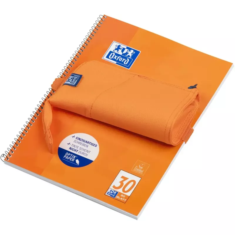 Astuccio morbido Oxford 400183528 arancione 220x70x90 mm