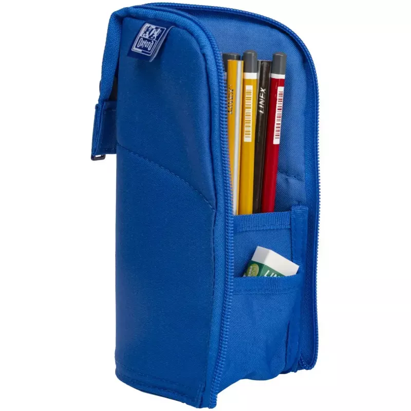 Astuccio morbido Oxford 400183529 blu 220x70x90 mm
