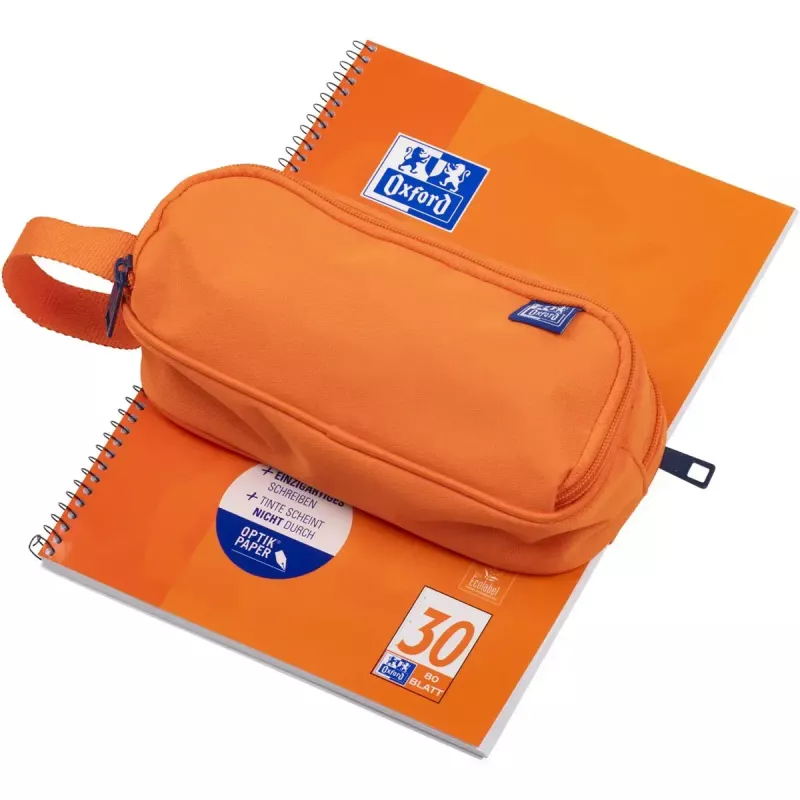 Astuccio morbido Oxford 400183506 arancione 220x70x90 mm