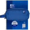 Astuccio morbido Oxford 400183522 blu 220x70x90 mm
