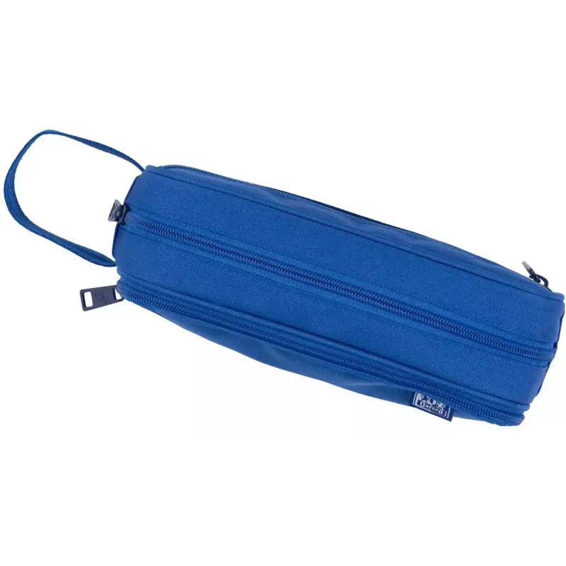 Astuccio morbido Oxford 400183522 blu 220x70x90 mm