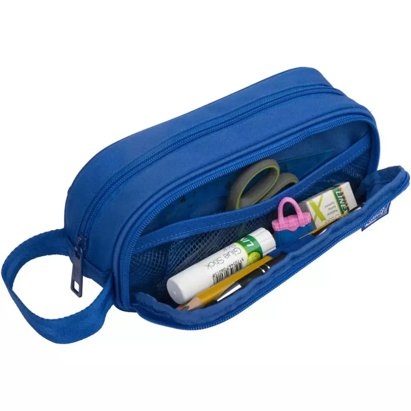 Astuccio morbido Oxford 400183522 blu 220x70x90 mm