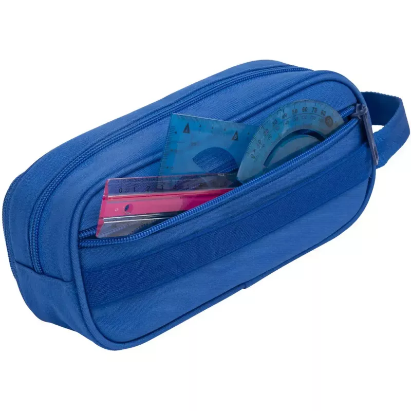 Astuccio morbido Oxford 400183522 blu 220x70x90 mm