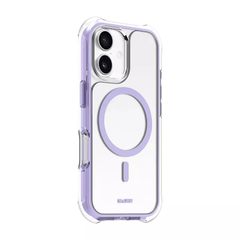 Custodia LAUT AERO PROTECT iPhone 17 16 cm lilla trasparente