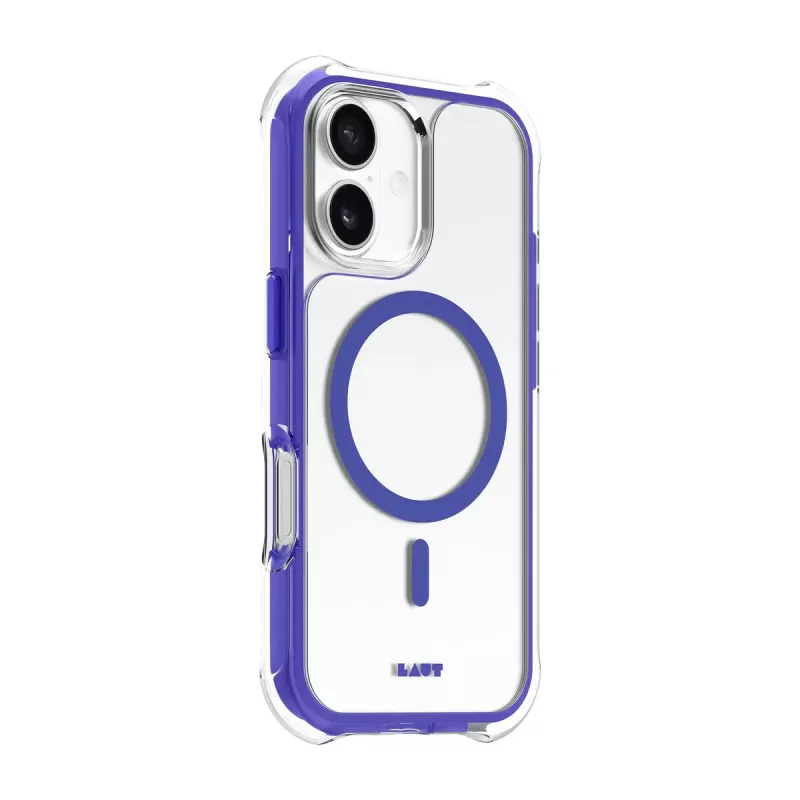 Cover LAUT AERO PROTECT iPhone 17 16 cm blu trasparente