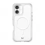 Cover LAUT AERO SPARKLE iPhone 17 16 cm argento trasparente