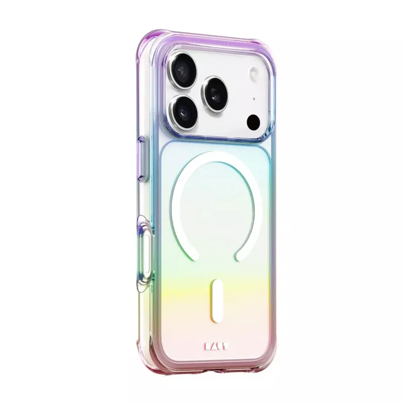 Cover LAUT AERO HOLO iPhone 17 Pro 16 cm trasparente perla