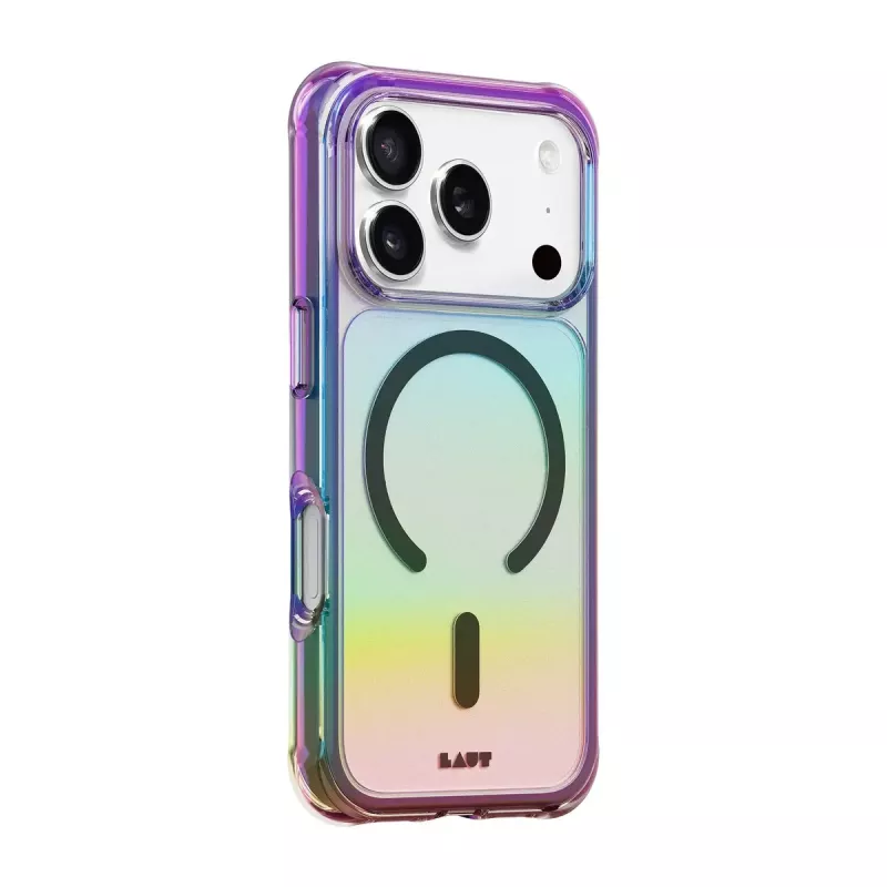 Cover LAUT AERO HOLO iPhone 17 Pro 16 cm multicolore trasparente