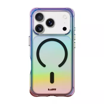 Cover LAUT AERO HOLO iPhone 17 Pro 16 cm multicolore trasparente