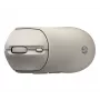 Mouse wireless HP 400 Quiet, acero, casa, Windows 10, Windows 11, MacOS, 118 mm, 61 mm