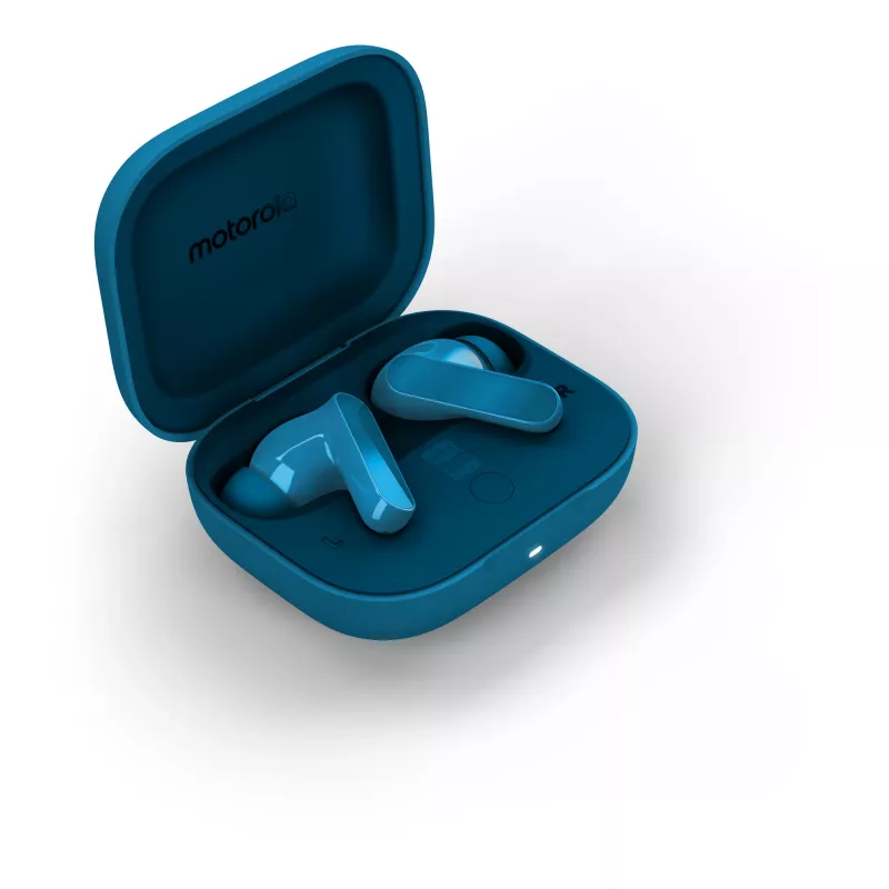 Motorola Moto Buds Bass cuffie True Wireless Stereo (TWS) in-ear per chiamate/musica Bluetooth blu