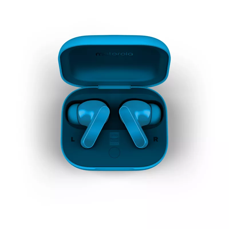 Motorola Moto Buds Bass cuffie True Wireless Stereo (TWS) in-ear per chiamate/musica Bluetooth blu