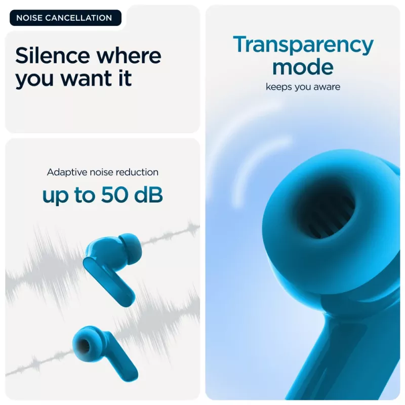 Motorola Moto Buds Bass cuffie True Wireless Stereo (TWS) in-ear per chiamate/musica Bluetooth blu