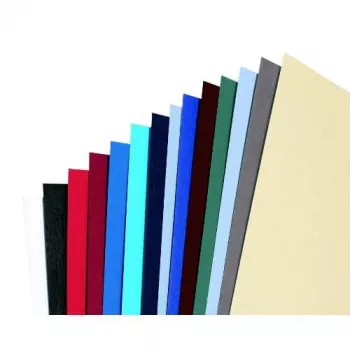 GBC Copertine rilegatura LeatherGrain 250 g/m² A4 verde scuro (100), A4, verde, 250 g/m², 210 mm, 297 mm, 100 pezzi