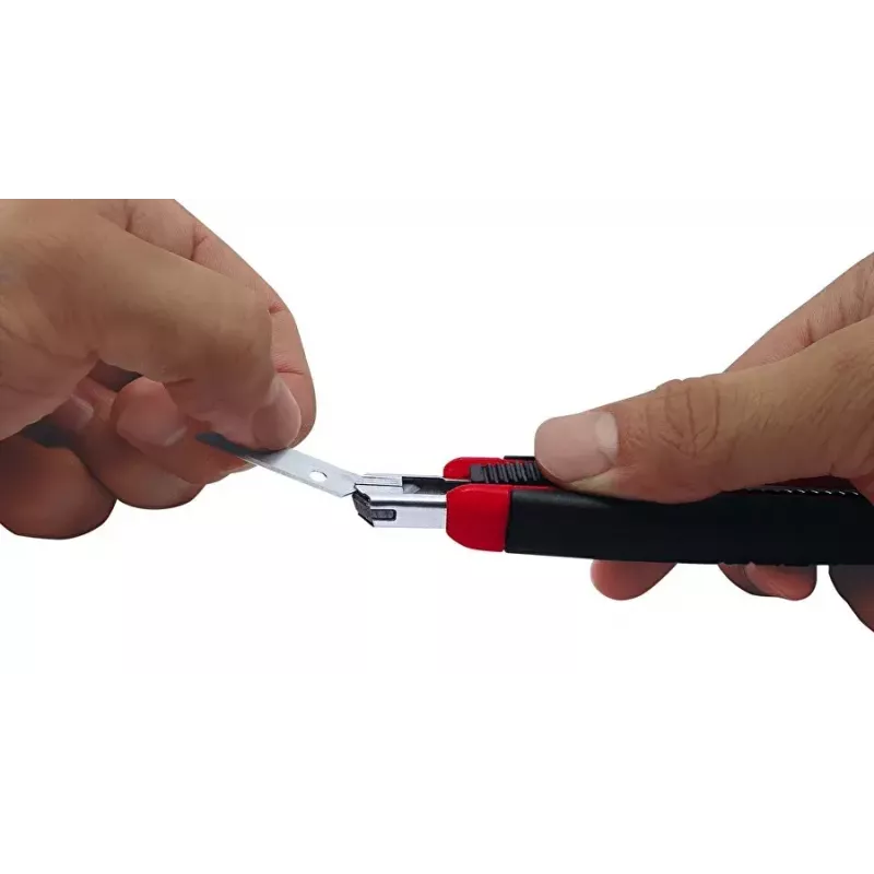 Taglierino a scatto Wedo 78 409 nero rosso
