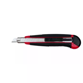 Taglierino a scatto Wedo 78 409 nero rosso