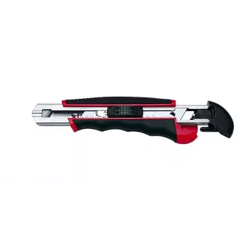 Taglierino WEDO 78 418 nero rosso lama a scatto