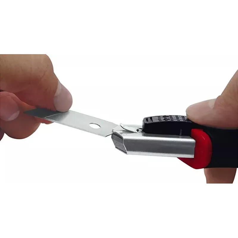 Taglierino WEDO 78 418 nero rosso lama a scatto