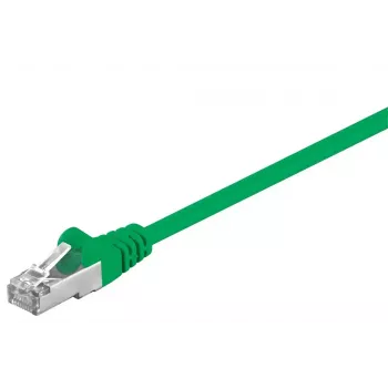 Cavo di rete Goobay 95536 1,5 m Cat5e F/UTP verde