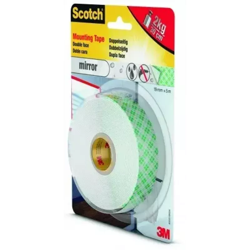 Nastro adesivo per cancelleria 3M 40031950 trasparente 5 m adesione forte 19 mm