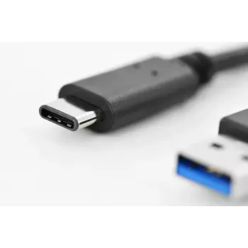 Cavo USB Digitus DK-300136-010-S USB 2.0 1 m USB C USB A nero