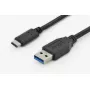 Cavo USB Digitus DK-300136-010-S USB 2.0 1 m USB C USB A nero