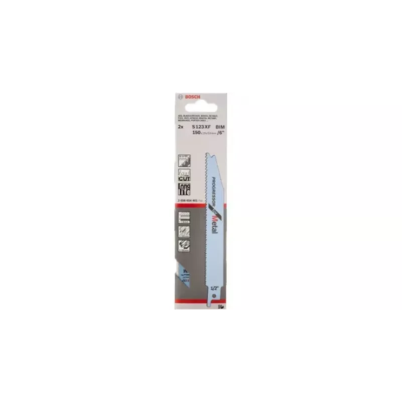 Bosch S 123 XF Progressor for Metal lame per seghetto alternativo
