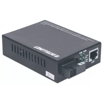 Intellinet convertitore di media Fast Ethernet WDM bidirezionale monomodale, da 10/100Base-TX a 100Base-FX (SC) monomodale, 20 km, WDM (Rx1310/Tx1550)