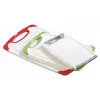 Tagliere Esmeyer STAR rettangolare plastica verde grigio rosso bianco