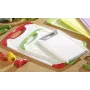 Tagliere Esmeyer STAR rettangolare plastica verde grigio rosso bianco