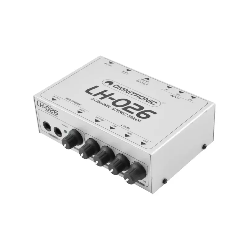 Mixer audio Omnitronic 10355026 3 canali 20 - 20000 Hz bianco