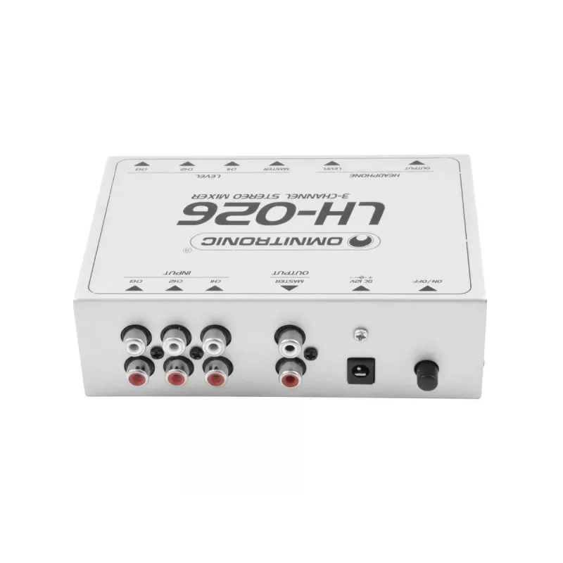 Mixer audio Omnitronic 10355026 3 canali 20 - 20000 Hz bianco