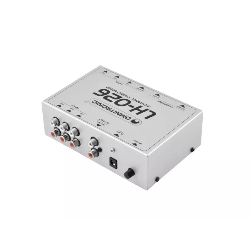 Mixer audio Omnitronic 10355026 3 canali 20 - 20000 Hz bianco