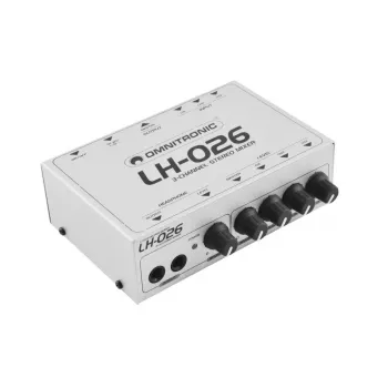 Mixer audio Omnitronic 10355026 3 canali 20 - 20000 Hz bianco