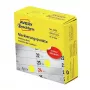 Etichette adesive rotonde Avery 3852, 1 cm di diametro, adesivo permanente, 800 pz., giallo
