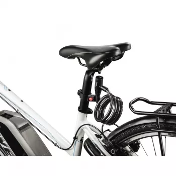 Hama 00178110 lucchetto per bicicletta nero 1200 mm lucchetto a cavo