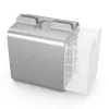 Portatovaglioli Tork 274002 alluminio grigio