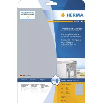 Etichetta adesiva rettangolare HERMA 4593