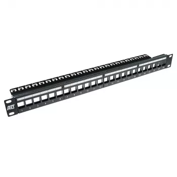 ACT Patch panel 24 porte Keystone-Jack senza connettori