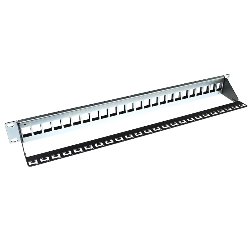 ACT Patch panel 24 porte Keystone-Jack senza connettori