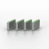Lindy blocco porte USB Type-C (senza chiave) – confezione da 10, verde