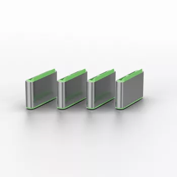 Lindy blocco porte USB Type-C (senza chiave) – confezione da 10, verde