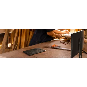Tastiera KeySonic KSK-5230 IN (UK) nera industriale USB QWERTY inglese UK