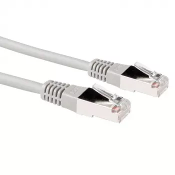 ACT grigio 15 metri cavo patch LSZH F/UTP CAT5E con connettori RJ45
