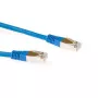 ACT blu 0,5 m cavo patch LSZH SFTP CAT6 con connettori RJ45