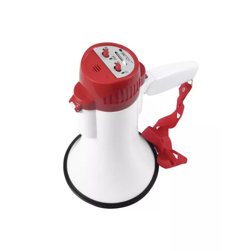 Megafono Omnitronic 80710920 indoor/outdoor 10 W rosso bianco