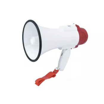 Megafono Omnitronic 80710920 indoor/outdoor 10 W rosso bianco