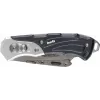 Coltello multiuso KWB 016910 coltello a lama bloccabile nero Drop-Point