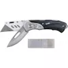 Coltello multiuso KWB 016910 coltello a lama bloccabile nero Drop-Point